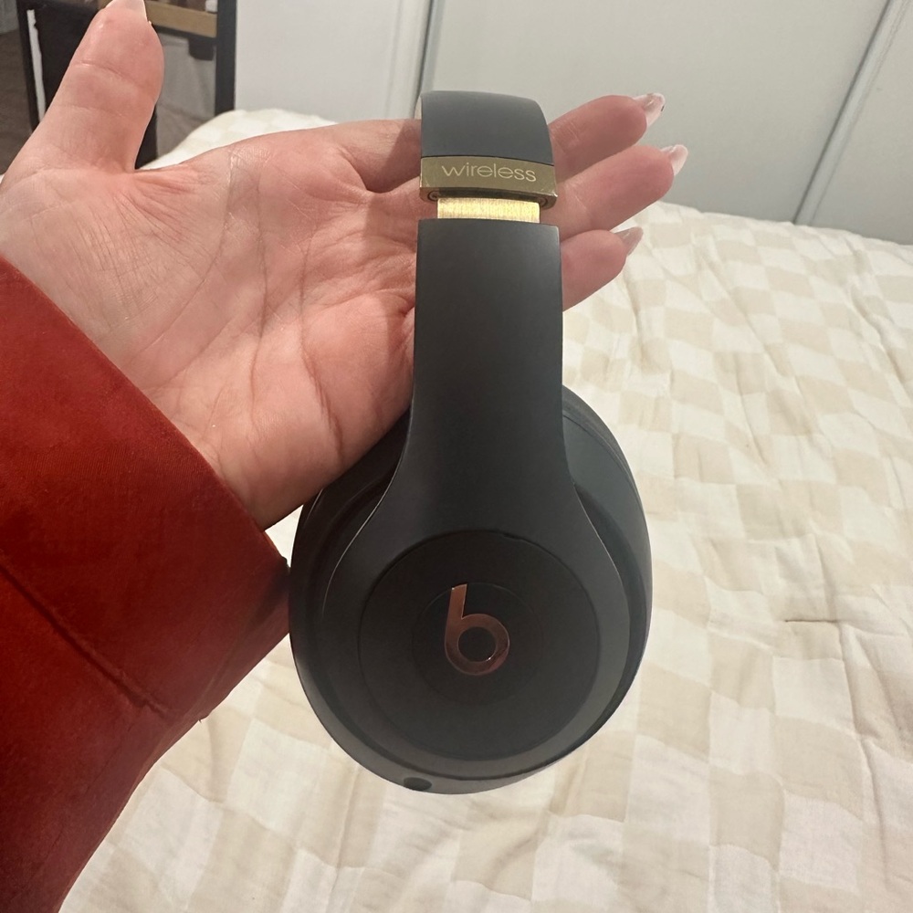 Beats by Dre! Black and Gold Headphones